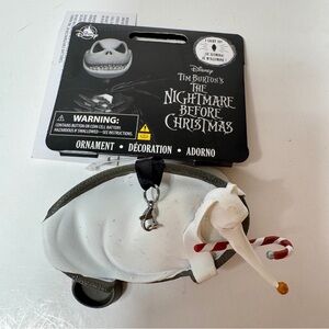 NWT. Disney Parks Nightmare Before Christmas Zero Light-up Sketchbook Ornament.
